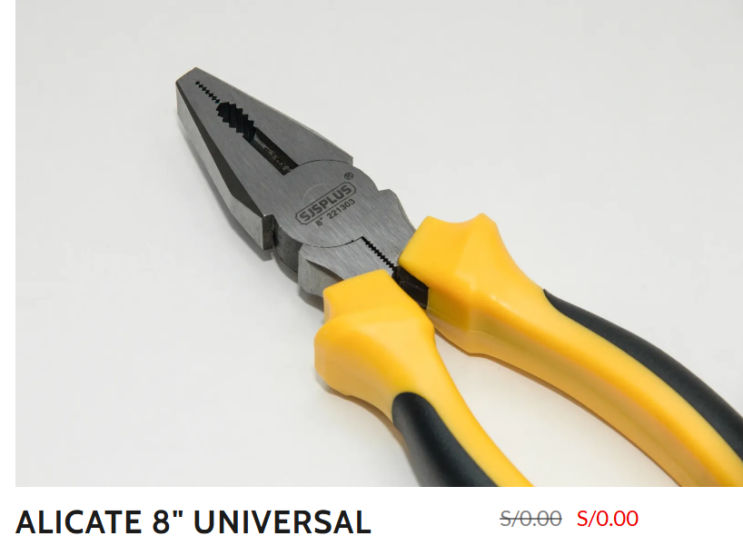 ALICATE UNIVERSAL 8 SJSPLUS