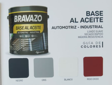 BASE AL ACEITE GRIS BRAVAZO X GLN