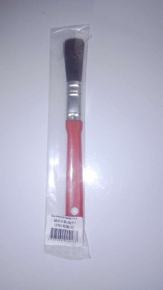 BROCHA BRUSH NEGRA PET 1/2