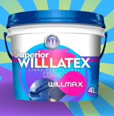 LATEX SUPER WILL AMARILLO CROMO  X GLN