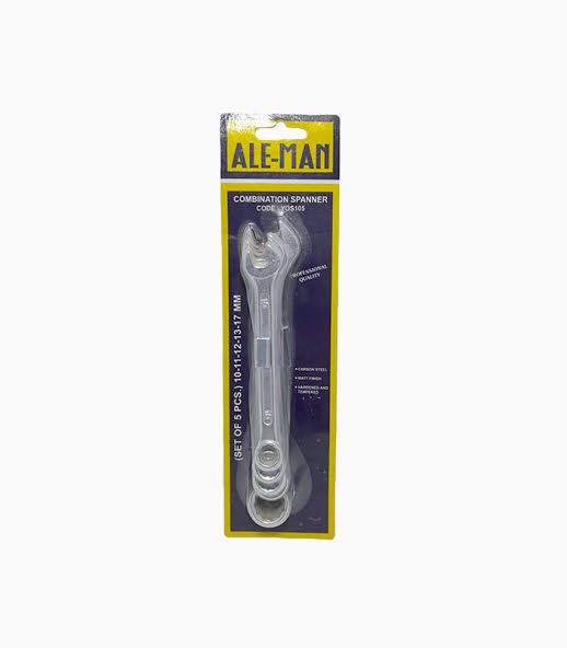 JUEGO DE LLAVES 5PCS 10-17MM ALEMAN 