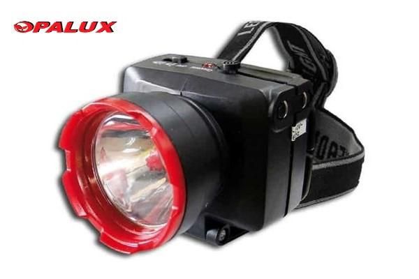 LINTERNA FRONTAL 2W ROJA OPALUX OP-5012 RECARG.