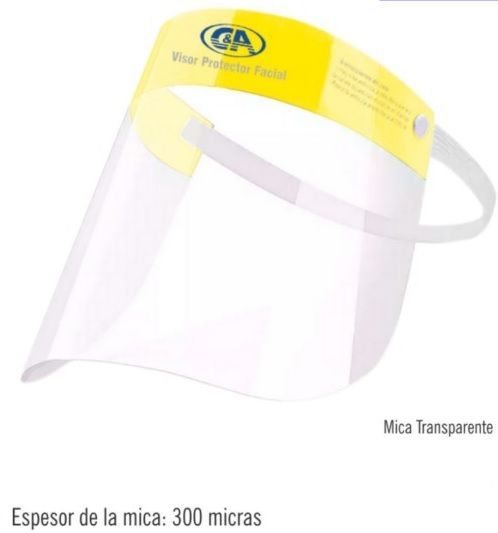 PROTECTOR FACIAL TRANSPARENTE C&A