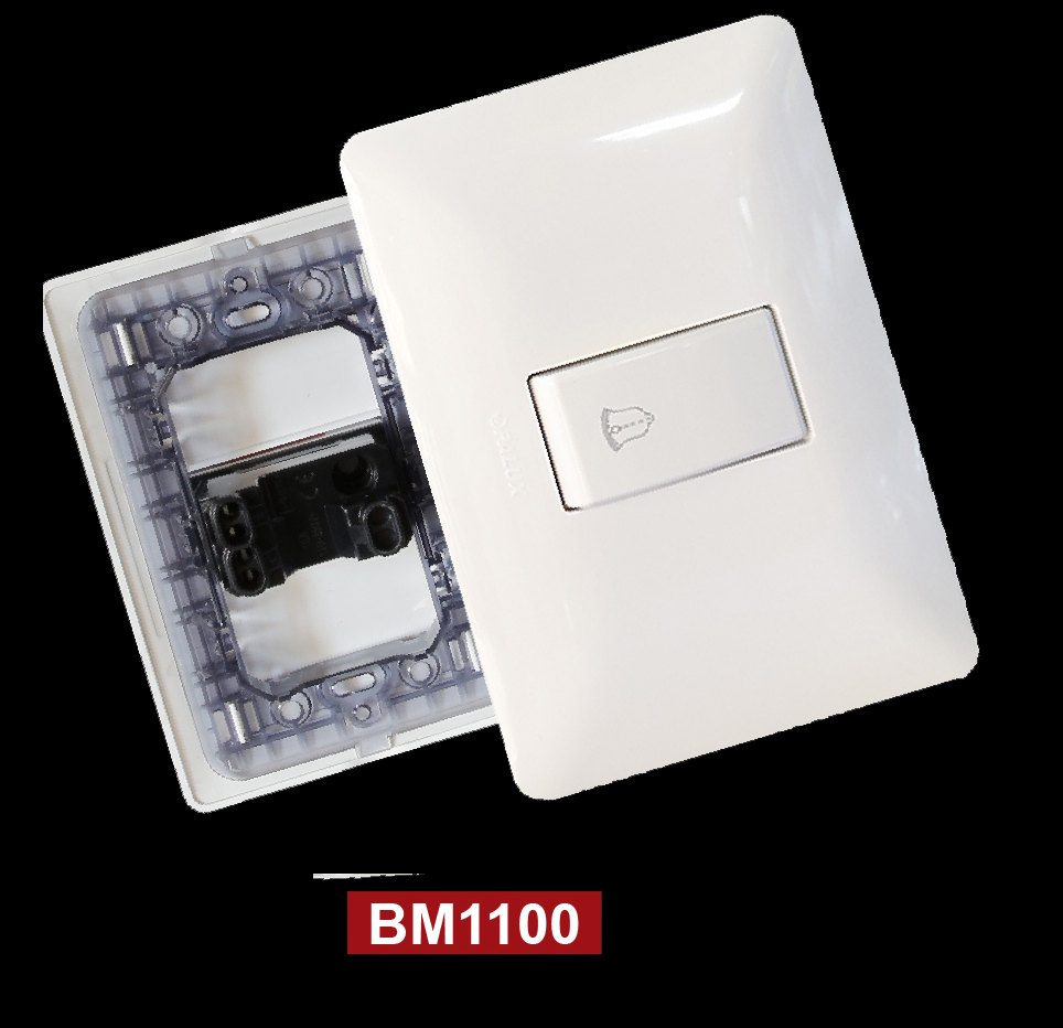 PULSADOR DE TIMBRE P/EMPOTRADO OPALUX - BM1100