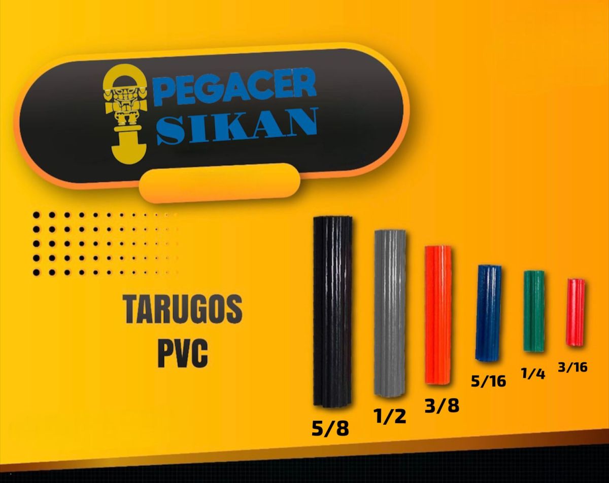 TARUGO - PVC 5/16 AZUL