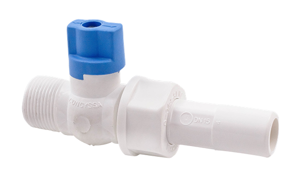 VALVULA CORPORATION 1/2 PVC CONCYSSA ISO 15