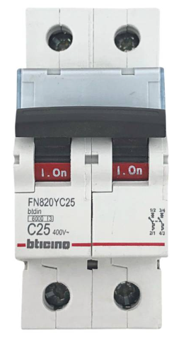 INTERRUPTOR TERMOMAGNETICO 25A BTICINO