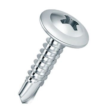 TORNILLO WAFER PUNTA BROCA ZINC 8X1