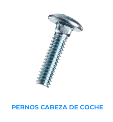 PERNO COCHE 3/8X2.1/2 ZINC SOLO
