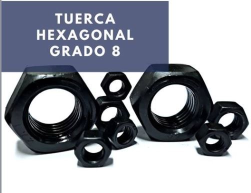 TUERCA HEX 5/16 HC G-8