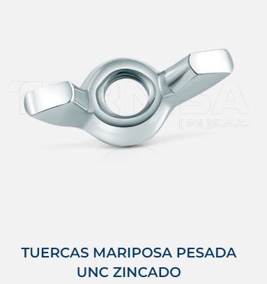 TUERCA MARIPOSA 1/2 HC G-2