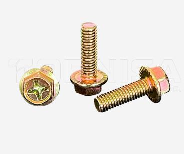 PERNO FLANGE M8X35 PHILLIPS 5.8 NC