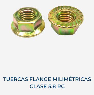 TUERCA FLANGE M5 NC5.8