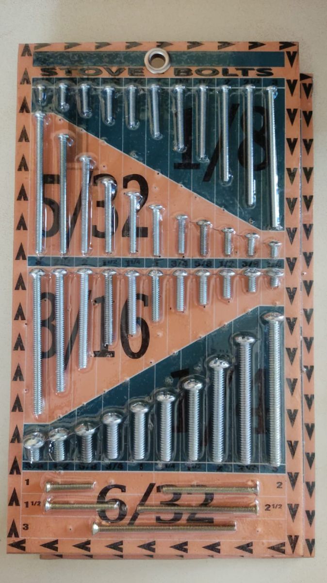 MUESTRARIO STOVE BOLT