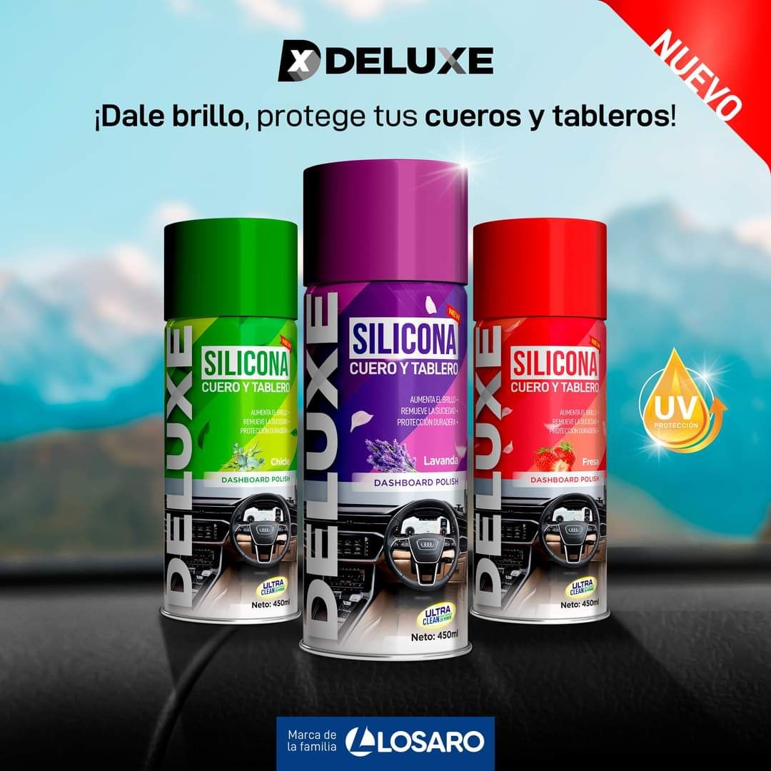 SILICONA TABLEROS SPRAY FRESA DELUXE