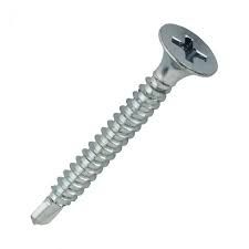 TORNILLO DRYWALL PUNTA BROCA ZINC 6X1