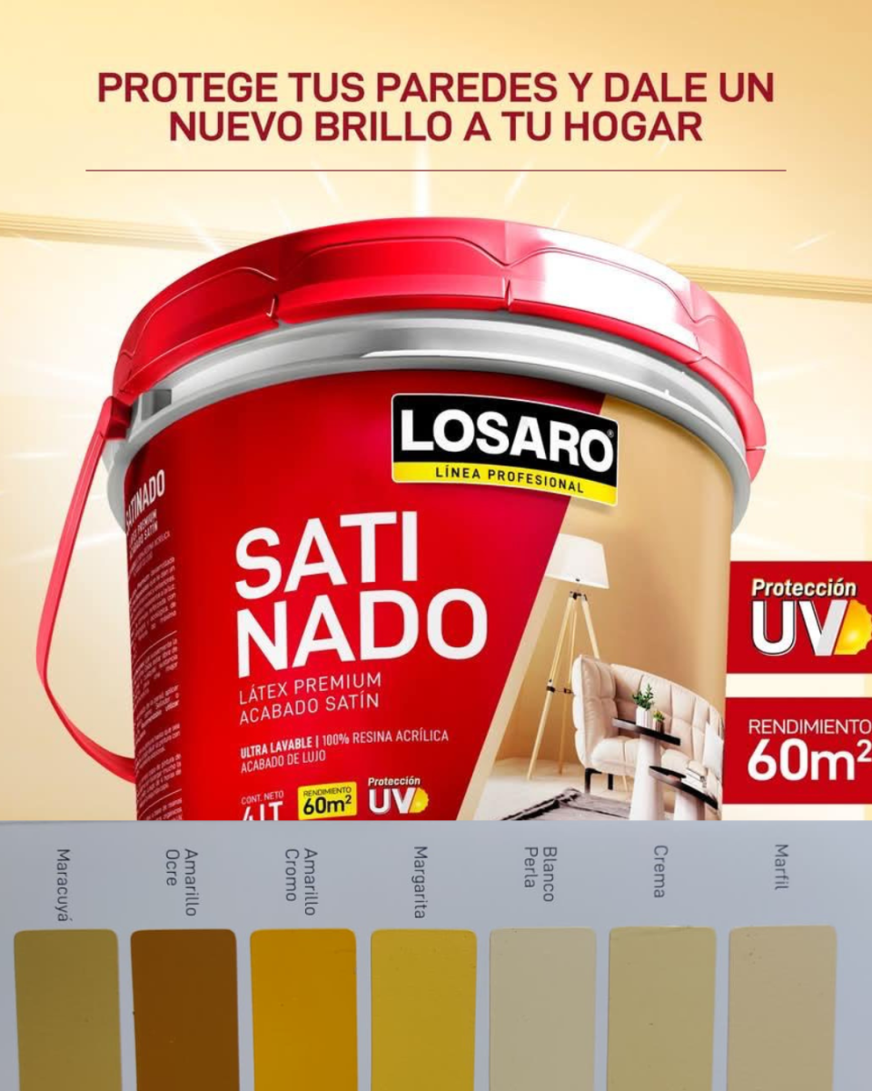 LATEX SATINADO MARACUYA LOSARO X GLN