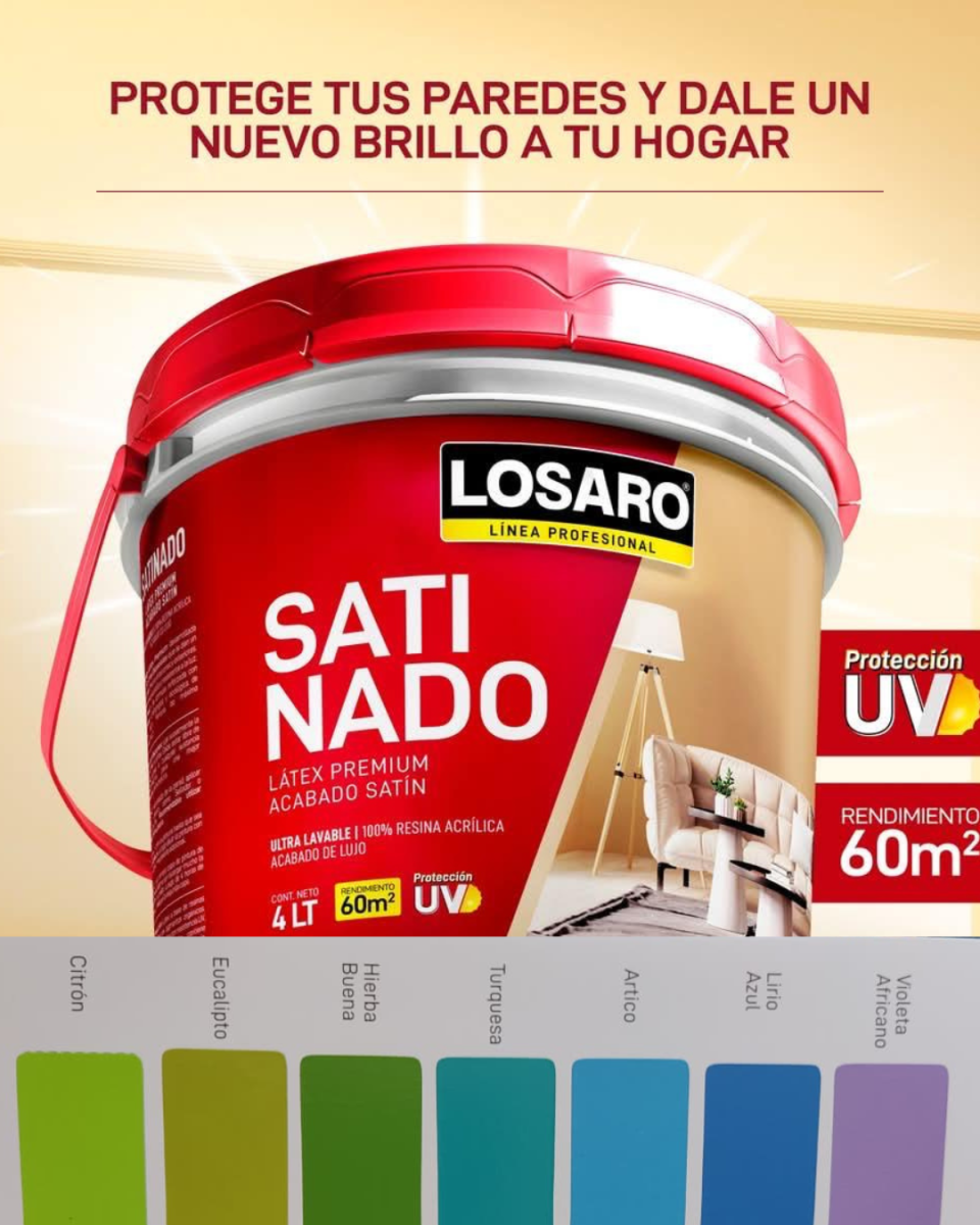 LATEX SATINADO VIOLETA AFRICANO LOSARO X GLN