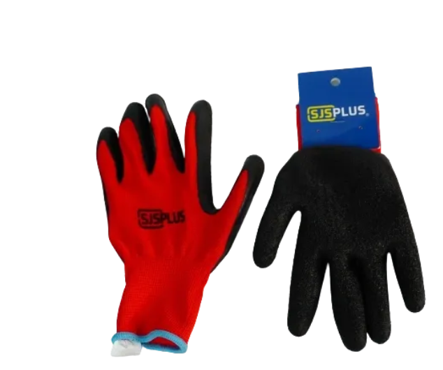 GUANTE SEGURIDAD C/RECUB LATEX 8 RJ+NG SJS 120U - 2173