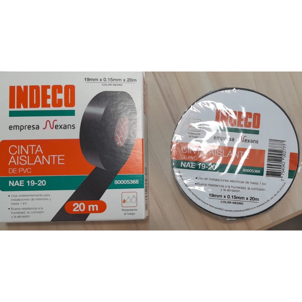 CINTA AISLATE INDECO 20MT NAE 19-20